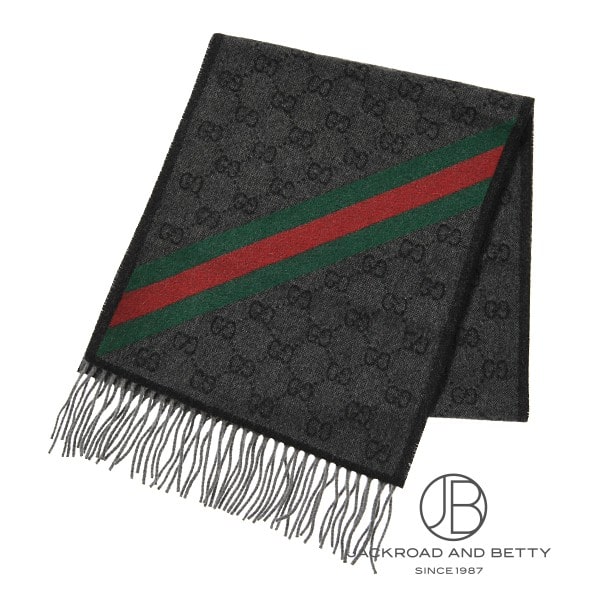 GGロゴ マフラー[570603-3g200-1466] GG Logo Muffler | グッチ