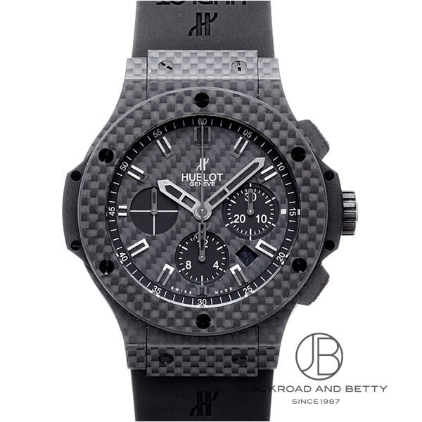 HUBLOT 301.QX.1740.GR ビッグバン オールブラック カーボン 腕時計 カーボン ラバー メンズ