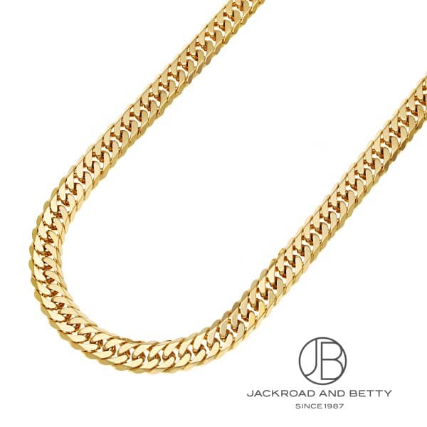 K18 6面 ダブル 46g 45cm ネックレス 造幣局刻印有り[] Necklace