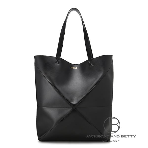 【未使用品！！】LOEWE パズルフォルドトート ラージ B933Q18X01 パズル フォルド トート エクストララージ ブラック 黒