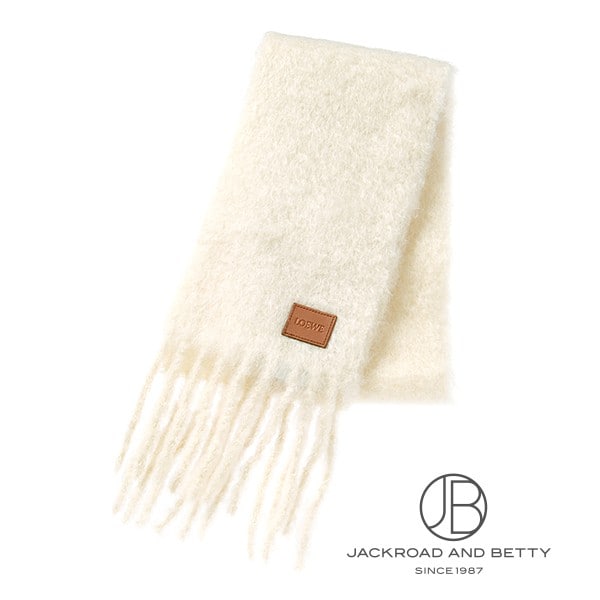 ロエベ　スカーフ（モヘア&ウール） スカーフ(モヘア&ウールブレンド)[FSA6SS1X05] Scarf In Mohair and