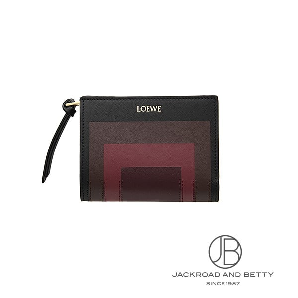 ロエベ　3つ折りコンパクトウォレット LOEWE（ロエベ） LOEWE 3つ折り財布 小銭入れ付き TRIFOLD WALLET