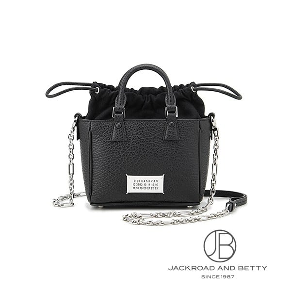 【極美品】Maison Margiela メゾンマルジェラ 5ACラージ トート Black Leather Large 5AC Shopping Bag | Maison Margiela