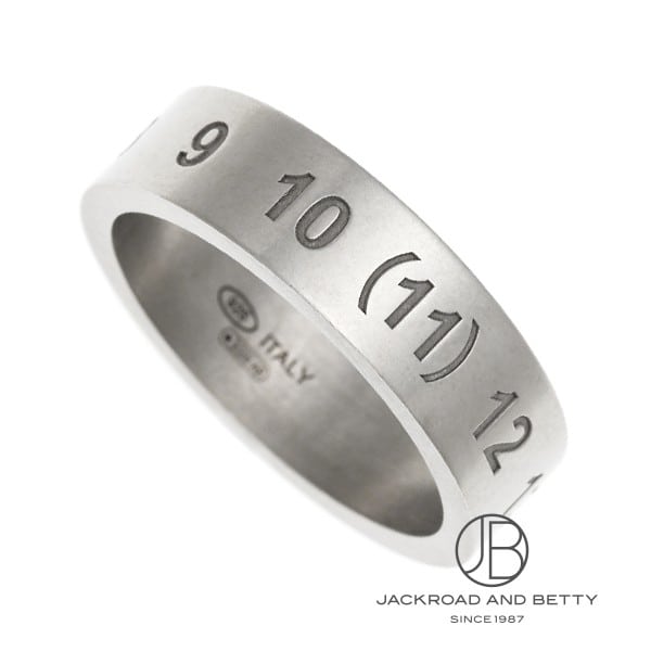 Maison Margiela メゾンマルジェラ NUMBERRING シルバー ナンバリングリング[SI8UQ0003SV0129951] Numbering Ring | メゾン