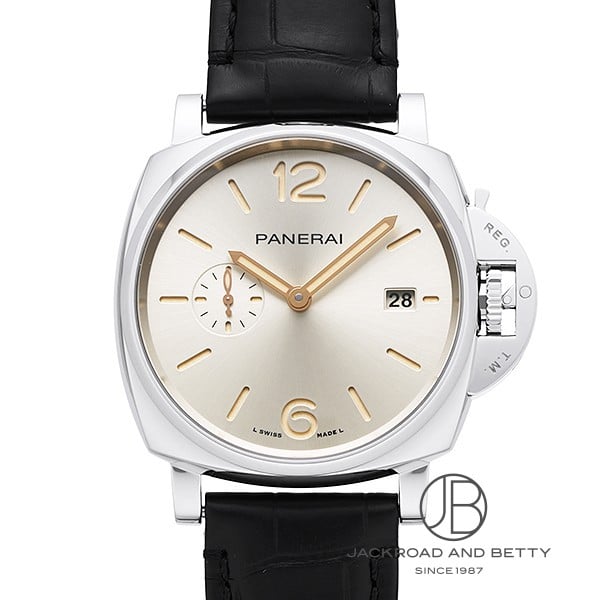 【114412】PANERAI パネライ  PAM01249 ルミノールドゥエ アイボリーダイヤル SS 自動巻き ギャランティーカード 腕時計 時計 WATCH メンズ 男性 男 紳士