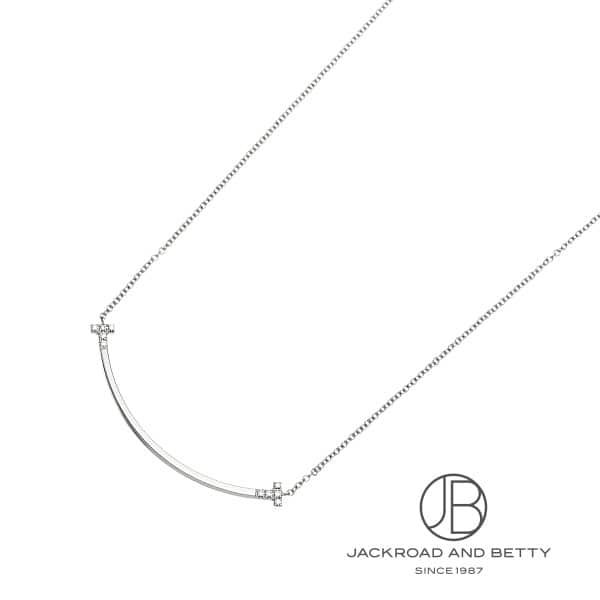 Tスマイル ペンダント ネックレス（スモール）WG[74957072] T Smile