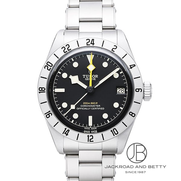 チュードル TUDOR 79470 ブラックベイ プロ デイト GMT 自動巻き メンズ 極美品 保証書付き_757948