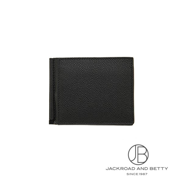 r*a様 Valextra ブラック マネークリップ Valextra ヴァレクストラ マネークリップ レザー GRIP SPRING 二