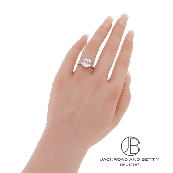 クンツァイト ダイヤ リング[] Kunzite Diamonds Ring | ノーブランド