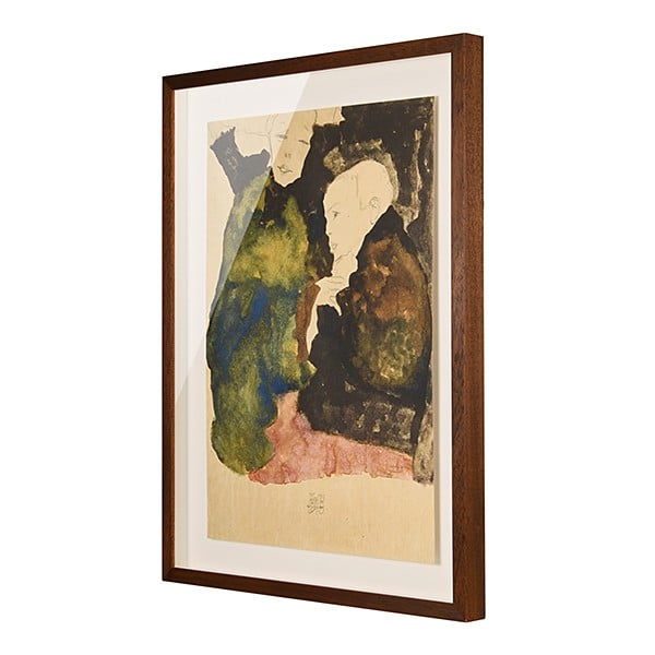 エゴン・シーレのアート作品（フレーム付き） Egon Schiele 1890 - 1918／作者：エゴン・シーレ[] | アート