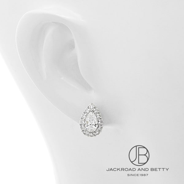 アイコン ペアシェイプ ダイヤモンド ピアス[] Icon Pear Shape