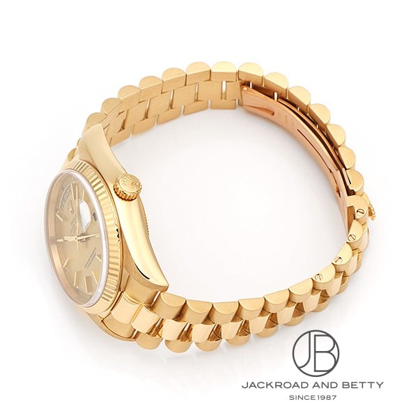 テイテイテイテイテイ　 1995年製 Ref.18238 デイデイト K18YGモデル。 今となっては小振りな36