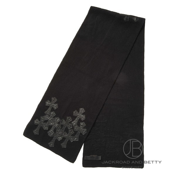 クロムハーツ　カシミヤ大判ストール クロムハーツ カシミヤストール クロスパッチ20枚[] Chrome