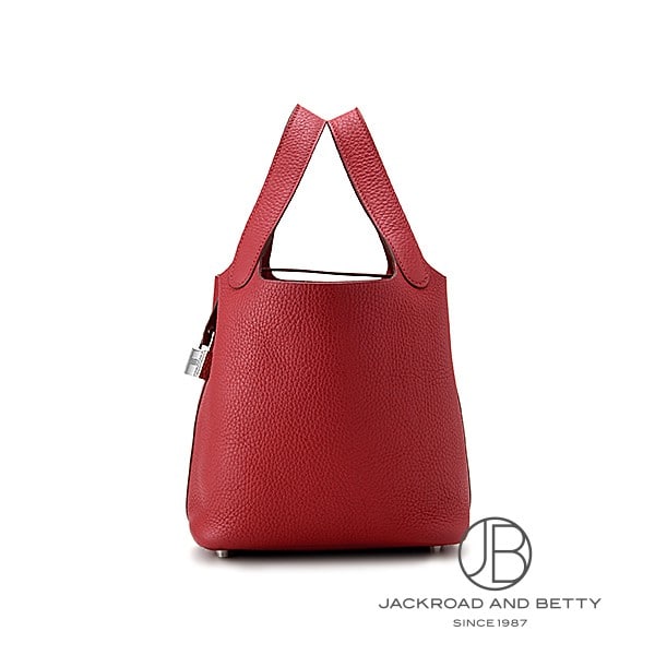 ぴこたん　クワトロ(赤) ピコタンロック PM レッド 赤[] Picotin Lock PM Red | エルメス 中古