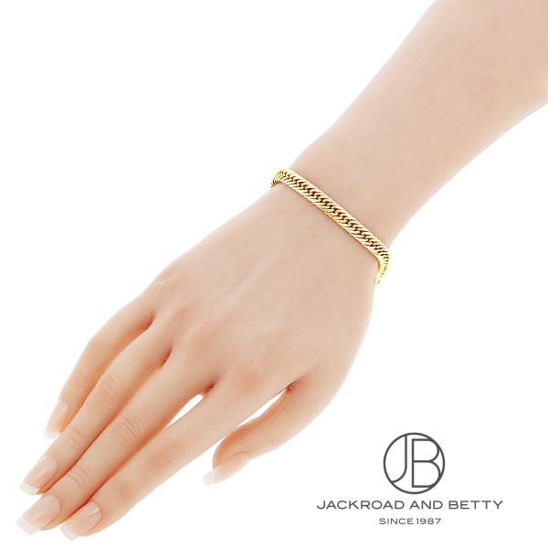 K18 8面 トリプル 20.9g 20cm ブレスレット 造幣局刻印有り[] Chain