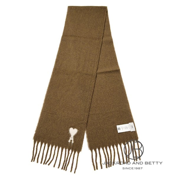 アルパカ ピュアウール ポリアミドブレンド オーバーサイズ スカーフ