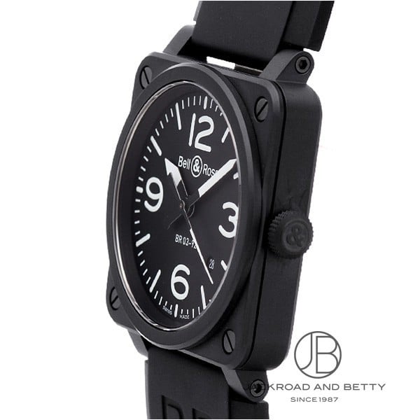 BR03-92 ブラック マット[BR0392-BL-CE] BR03-92 Black matte | ベルロス メンズ 新品 時計