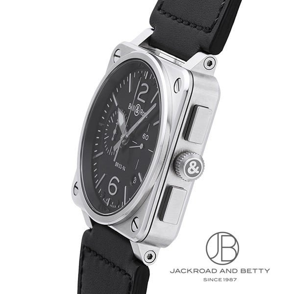 ベル＆ロス Bell & Ross BR0394-BL-SI/SCA ブラック メンズ 腕時計