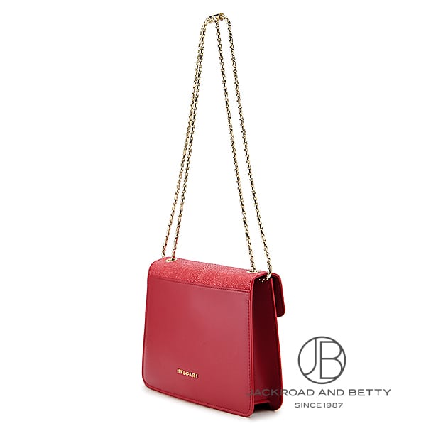ブルガリ ショルダーバッグ オクト レッド ブルガリ BVLGARI ショルダーバッグ オクト 赤 37442 レザー