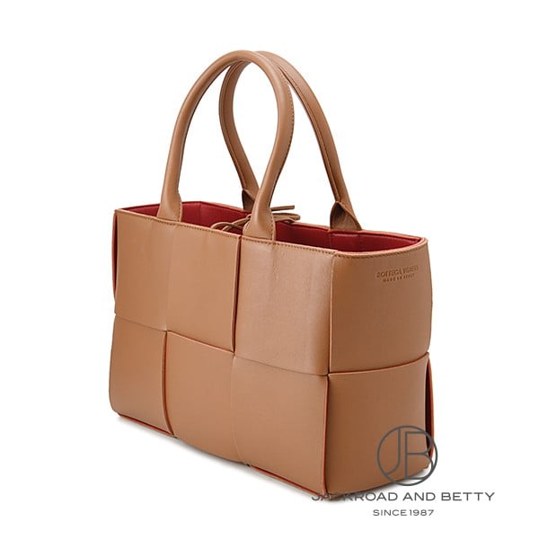 スモール アルコ トートバッグ ウッド ブラウン[652867 VMAY3 2629