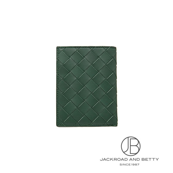 イントレチャート 二つ折り ウォレット エメラルドグリーン[742143