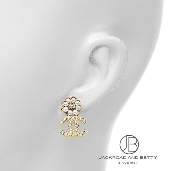 ココマーク フラワー ピアス[AB9608 B09600 NL135] Coco Mark