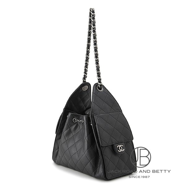 CHANEL 25 スモール ハンドバッグ ブラック 黒[AS5293 B22713 94305