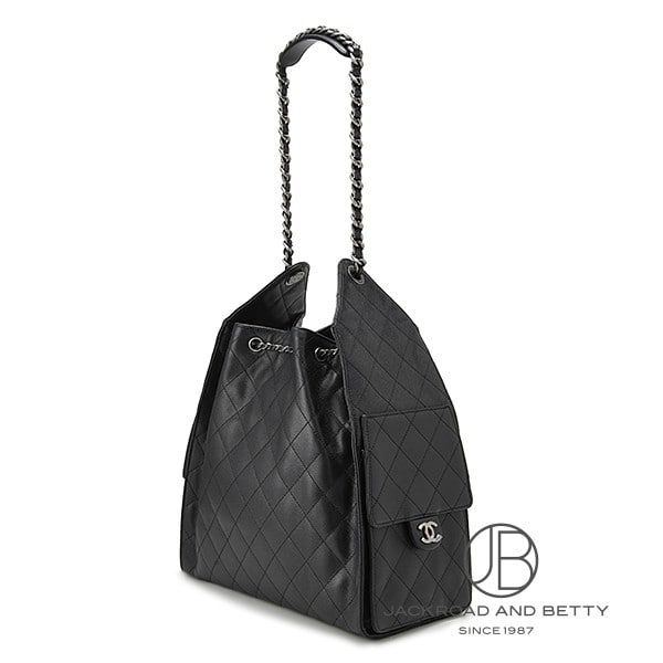 シャネルCHANEL 25 ミディアムハンドバッグブラック黒AS5311 B22713