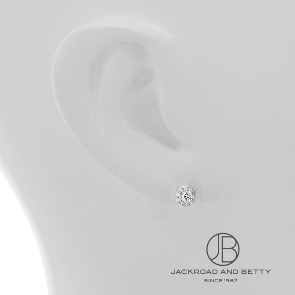 ラボグロウン ダイヤモンド ピアス[E1657718KW750] Lab-Grown Diamond