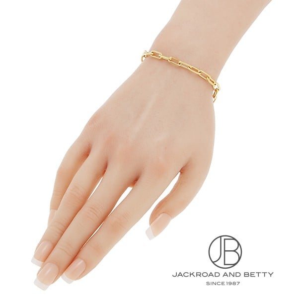 K18 カット アズキ チェーン ブレスレット 11.7g 20cm[] K18 Cut Azuki