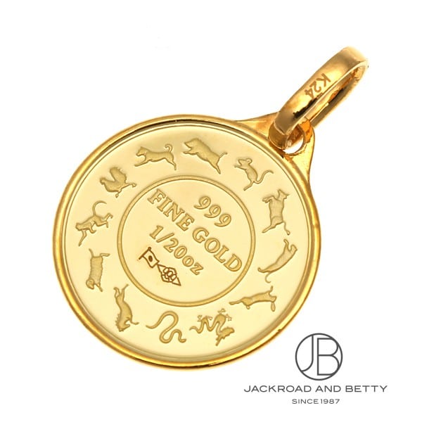 K24 純金 1/20オンス 2026年 ホース コイン ペンダントトップ[] Pure