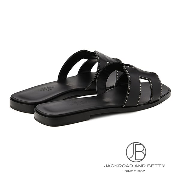 サンダル オラン ノワール ブラック 黒 37.5[H021056Z] Sandals