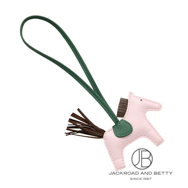 エルメス ロデオチャームPM ローズダーリン/ショコラ アニョーミロ