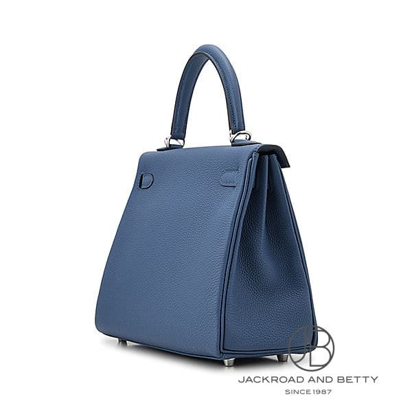 ケリー25 内縫い ブルータイ ネイビー[] Kelly25 Blue Tie | エルメス