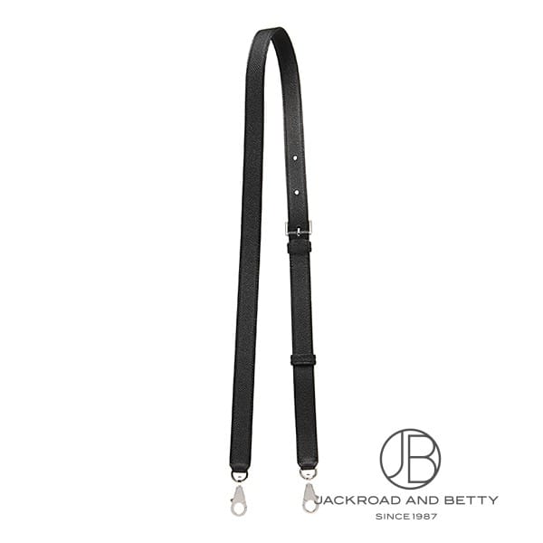 HERMES ストライプストラップ ブラック/ホワイト　ショルダーストラップ HERMES ストライプストラップ ブラック/ホワイト ショルダーストラップ