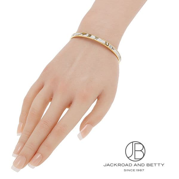 【未使用品】HERMES sellierエルメスセリエ　エナメルブレスレット エナメルブレスレット レ・クレ ソレール[] Enamel Bracelet Les Cles