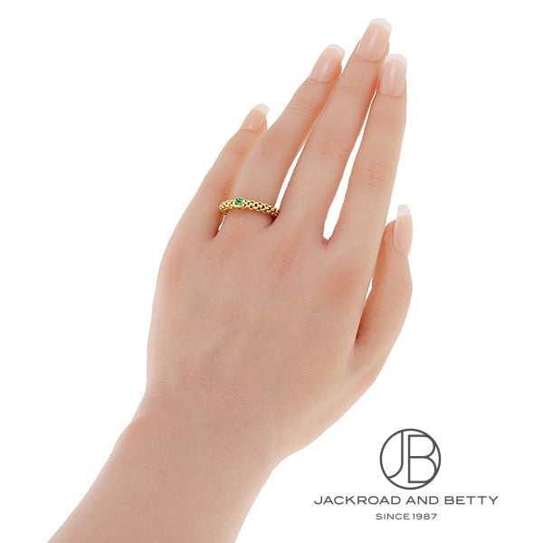 フレグジット リング エメラルド[09E08AX_B6_G_XGX_00M] Flexit Ring