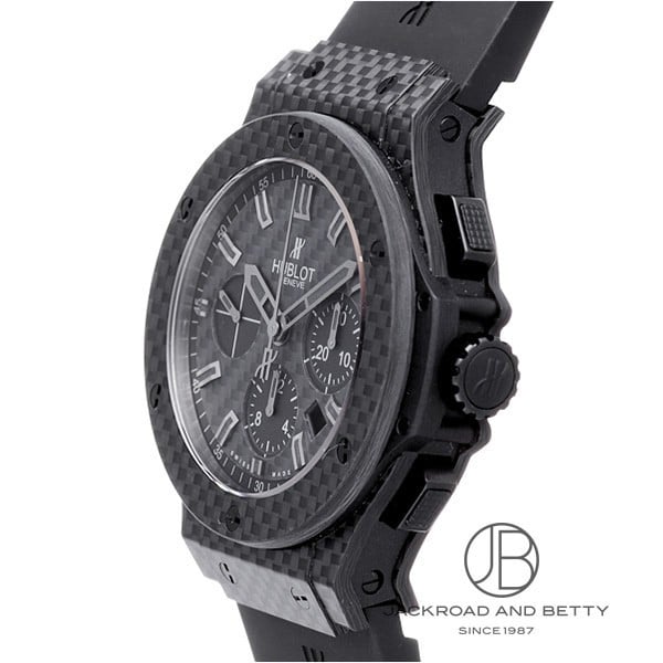 HUBLOT 301.QX.1740.GR ビッグバン オールブラック カーボン 腕時計 カーボン ラバー メンズ