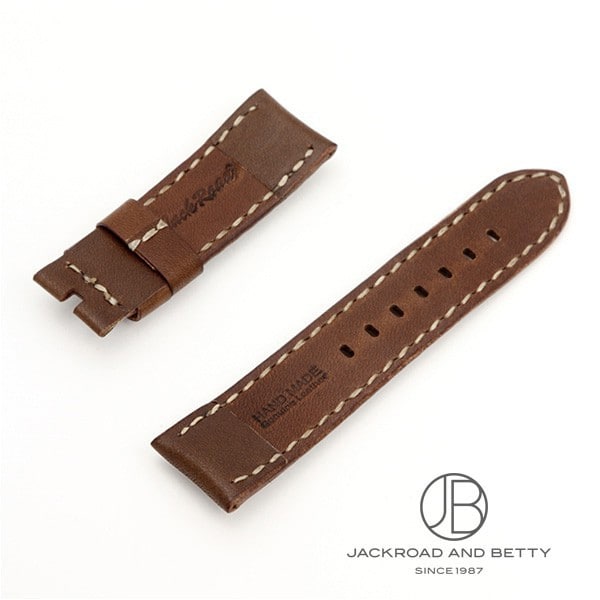 パネライ用・オリジナル革ベルト22mm(純正尾錠仕様)[jnb022