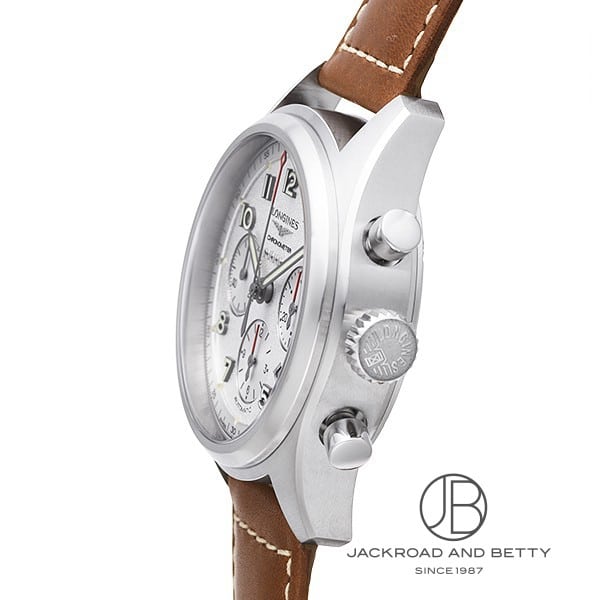 LONGINES SPIRIT CHRONOGRAPH 自動巻、ステンレススティール