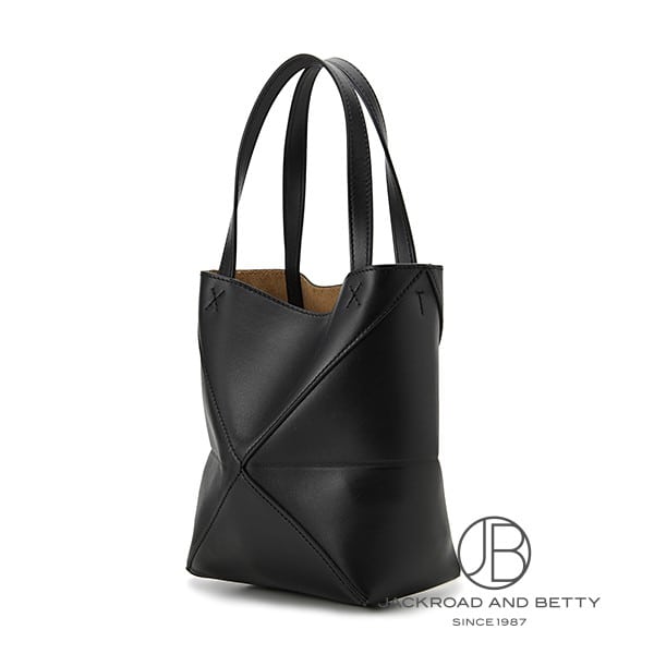 ⭐️美品⭐️ロエベ パズルフォルドトート ミニ ブラック パズル フォルド トート ミニ ブラック 黒[A657V25X01 1100] Puzzle