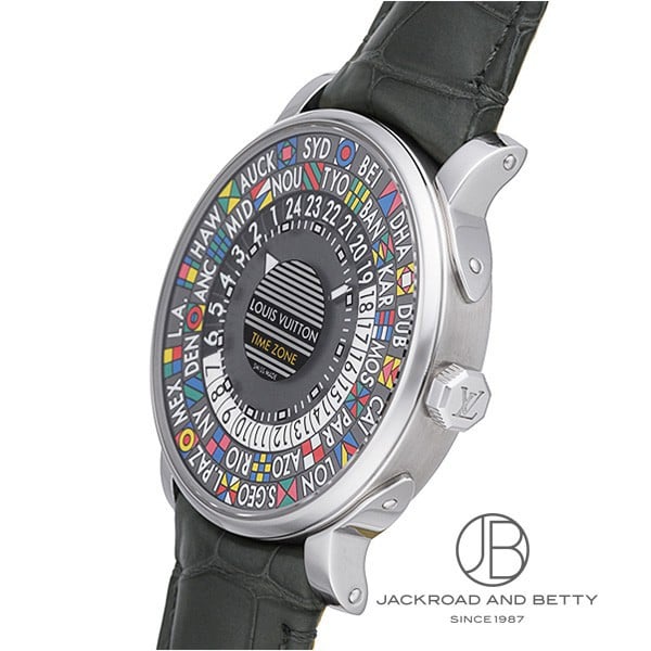 Louis Vuitton Escale Time Zone Japan Limited Edition Watch - Q5D23
