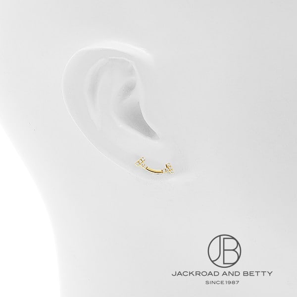 T スマイル ミニ ピアス[75533381] T Smile Mini Earrings