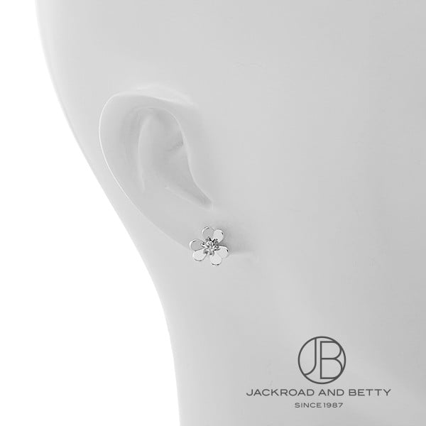 【新品未使用】ヴァンクリーフ＆アーペル ピアス フリヴォル ミニモデル　ホワイト フリヴォル ピアス ミニモデル[VCARPJMO00] Frivole Earrings Mini