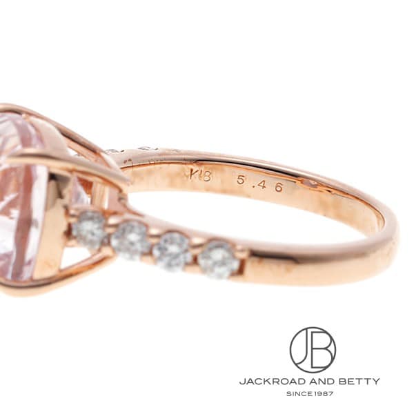 クンツァイト ダイヤ リング[] Kunzite Diamonds Ring | ノーブランド
