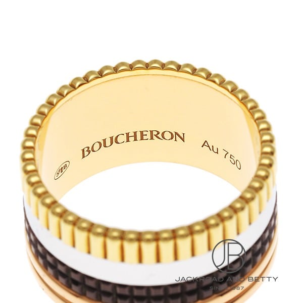 BOUCHERON キャトル クラシック リング ラージ ブシュロン 60 QUATRE CLASSIQUE キャトル クラシック | ダイヤモンド リング