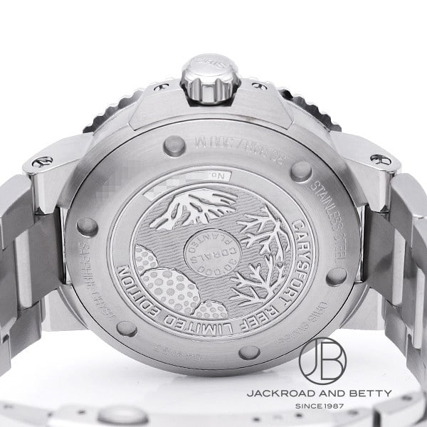 オリス アクイス GMT カリスフォートリーフ リミテッド 798 7754 4185