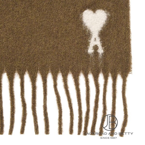 アルパカ ピュアウール ポリアミドブレンド オーバーサイズ スカーフ