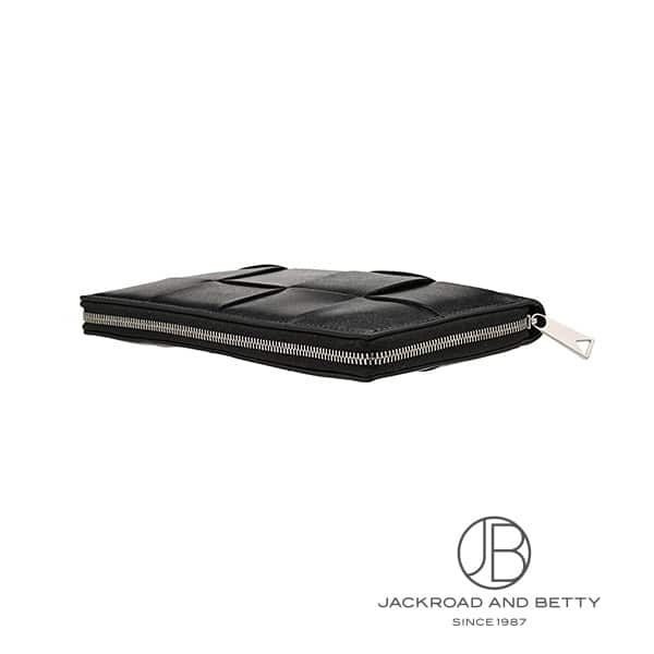 カセット ジップ アラウンド ウォレット ブラック 黒[649607 V47V1