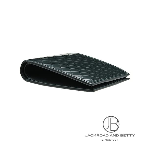 イントレチャート 二つ折り ウォレット ダークグリーン[743211 VT273